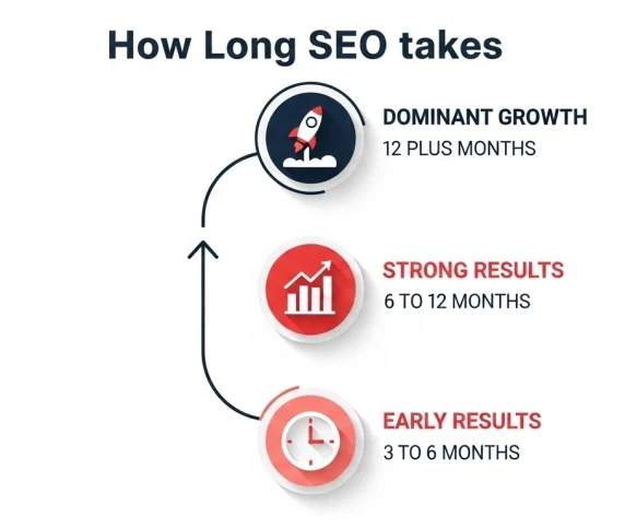 Rank Math SEO plugin focus keywords showing how long does SEO take SEO timeline 2026 and when does SEO start working